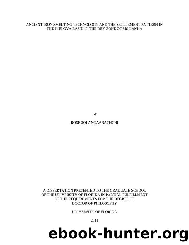 UNIVERSITY OF FLORIDA THESIS OR DISSERTATION FORMATTING TEMPLATE by